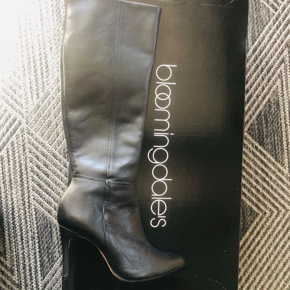 NEW Schutz Pointed Leather Boots